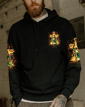 The Devil Caught Me With My Head Down Men's All Over Print Shirt - Yhhn0406242
