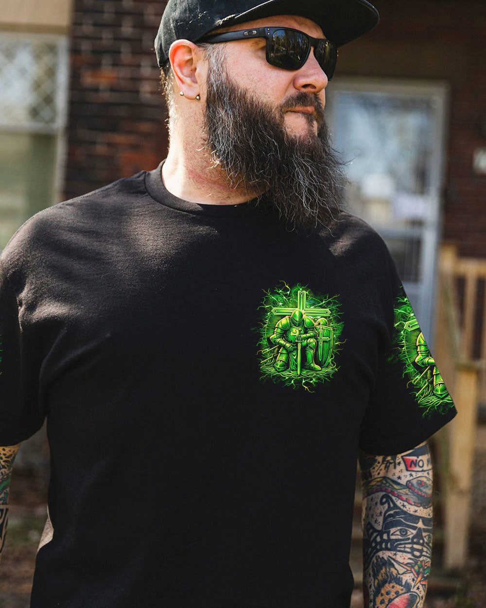 Wherever I Am God Is Men's All Over Print Shirt - Yhhn3105244