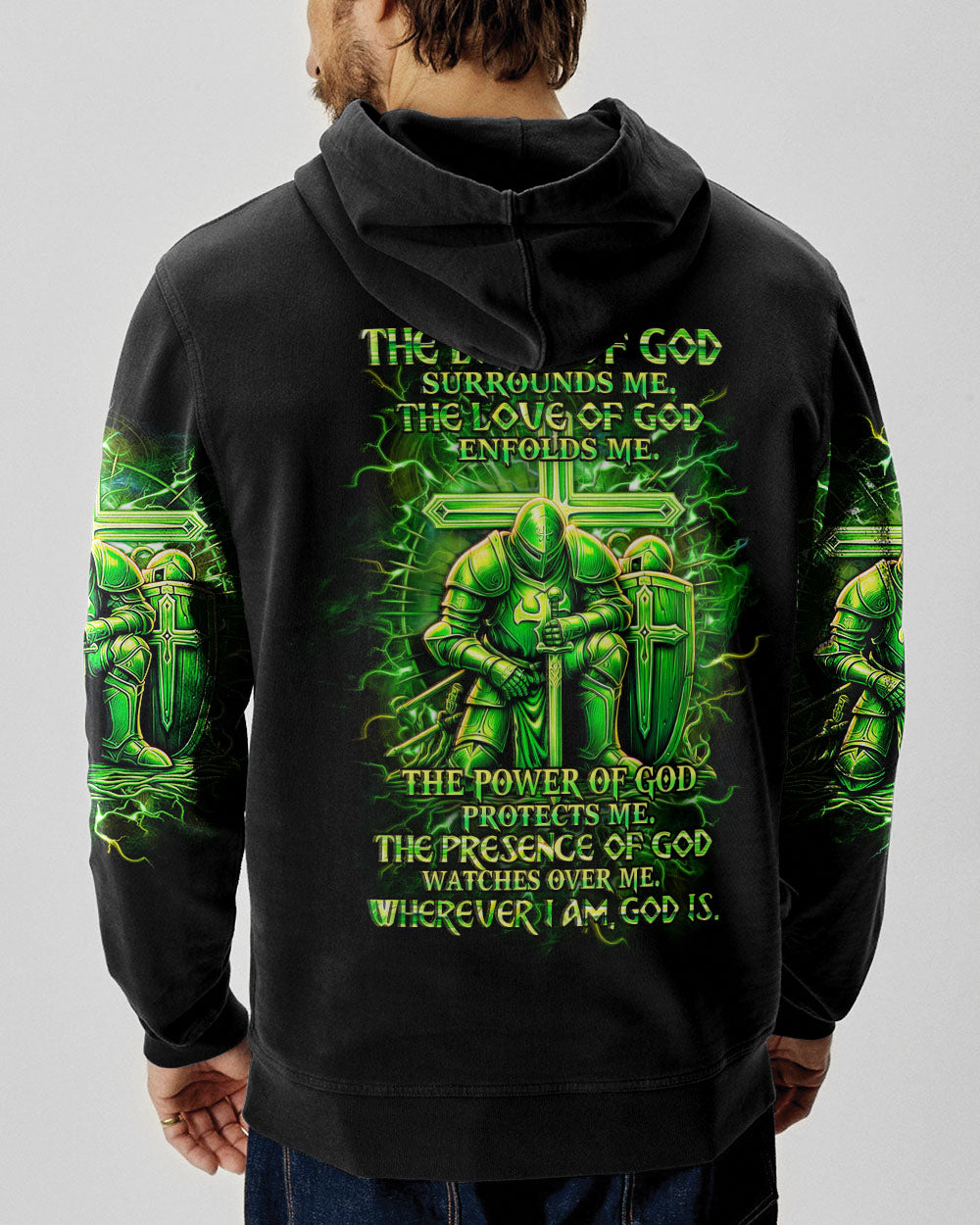 Wherever I Am God Is Men's All Over Print Shirt - Yhhn3105244