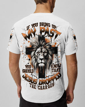 Jesus Dropped The Charges Lion Men's All Over Print Shirt   - Tlnt0710252