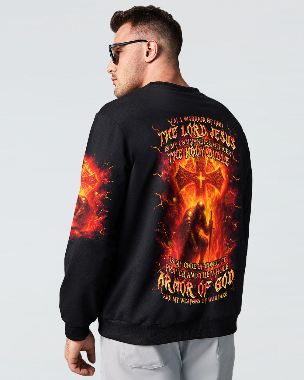 I'm A Warrior Of God Men's All Over Print Shirt  - Tlnz0606253