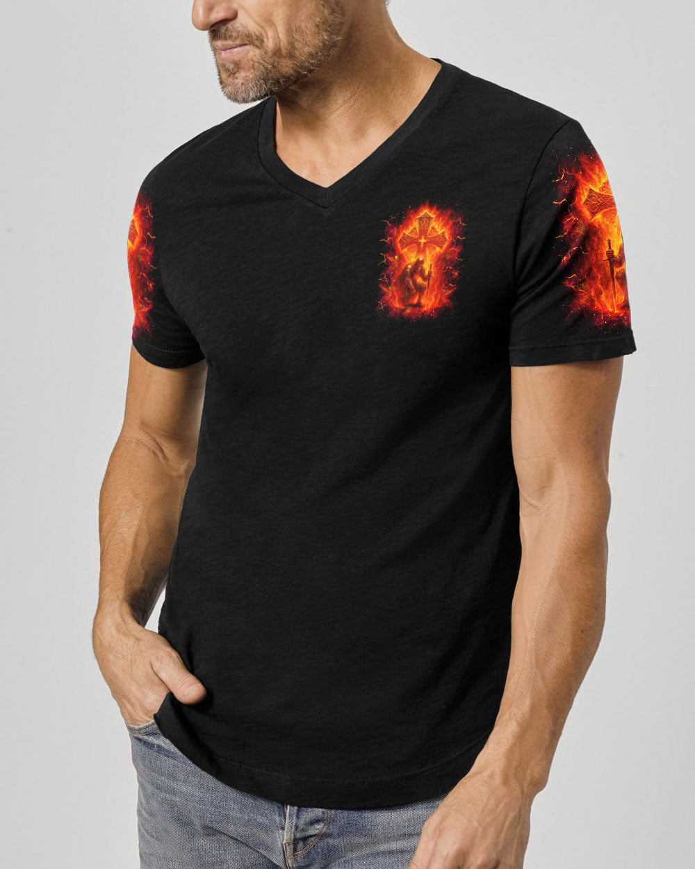 I'm A Warrior Of God Men's All Over Print Shirt  - Tlnz0606253