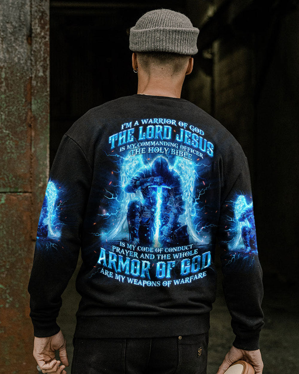 I'm A Warrior Of God Men's All Over Print Shirt  - Tlno0111241
