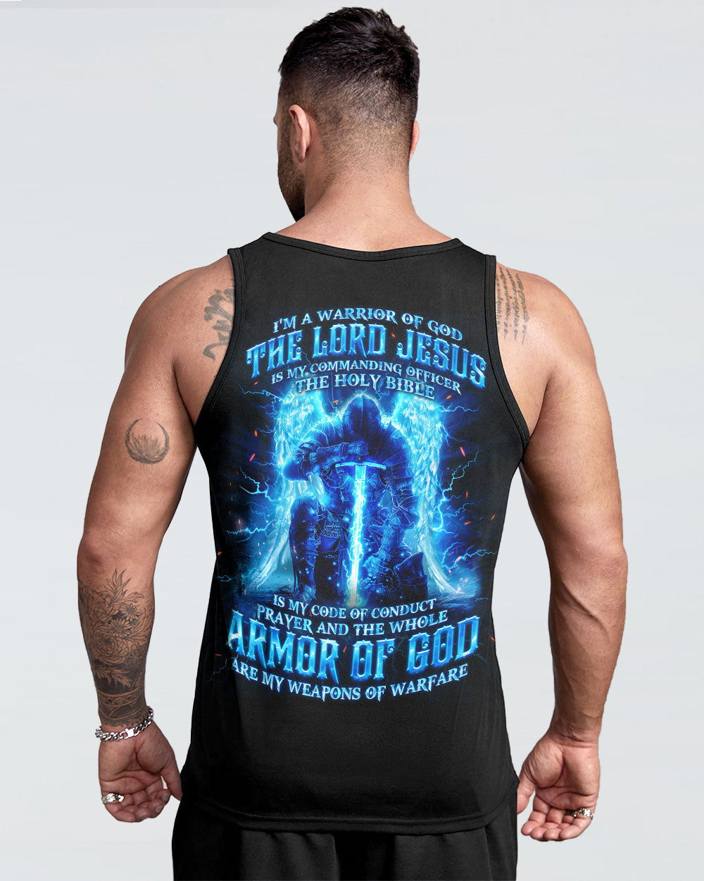 I'm A Warrior Of God Men's All Over Print Shirt  - Tlno0111241