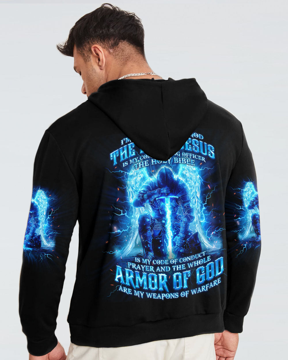 I'm A Warrior Of God Men's All Over Print Shirt  - Tlno0111241