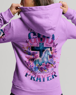 I Believe In God Horse Women's All Over Print Shirt - Tlno0201244