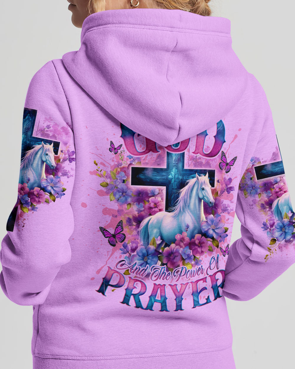 I Believe In God Horse Women's All Over Print Shirt - Tlno0201244