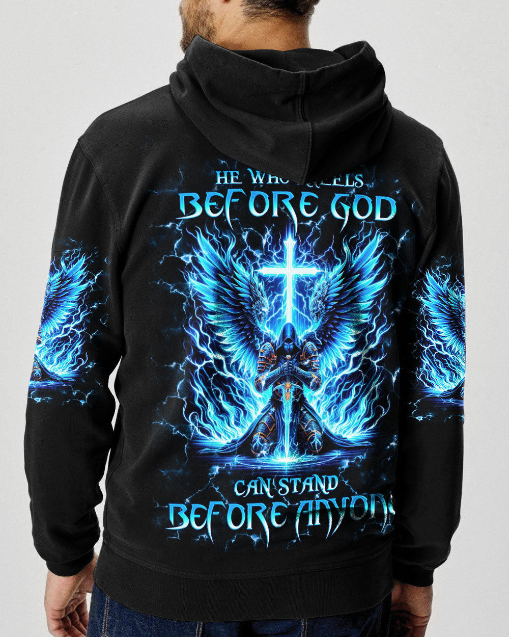 He Who Kneels Before God Warrior Men's All Over Print Shirt - Tlno0410244