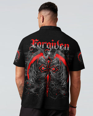 Forgiven Cross Wings Men's All Over Print Shirt - Tlno0503251