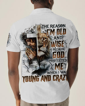The Reason I’m Old And Wise Lion Men's All Over Print Shirt - Tlno0610251