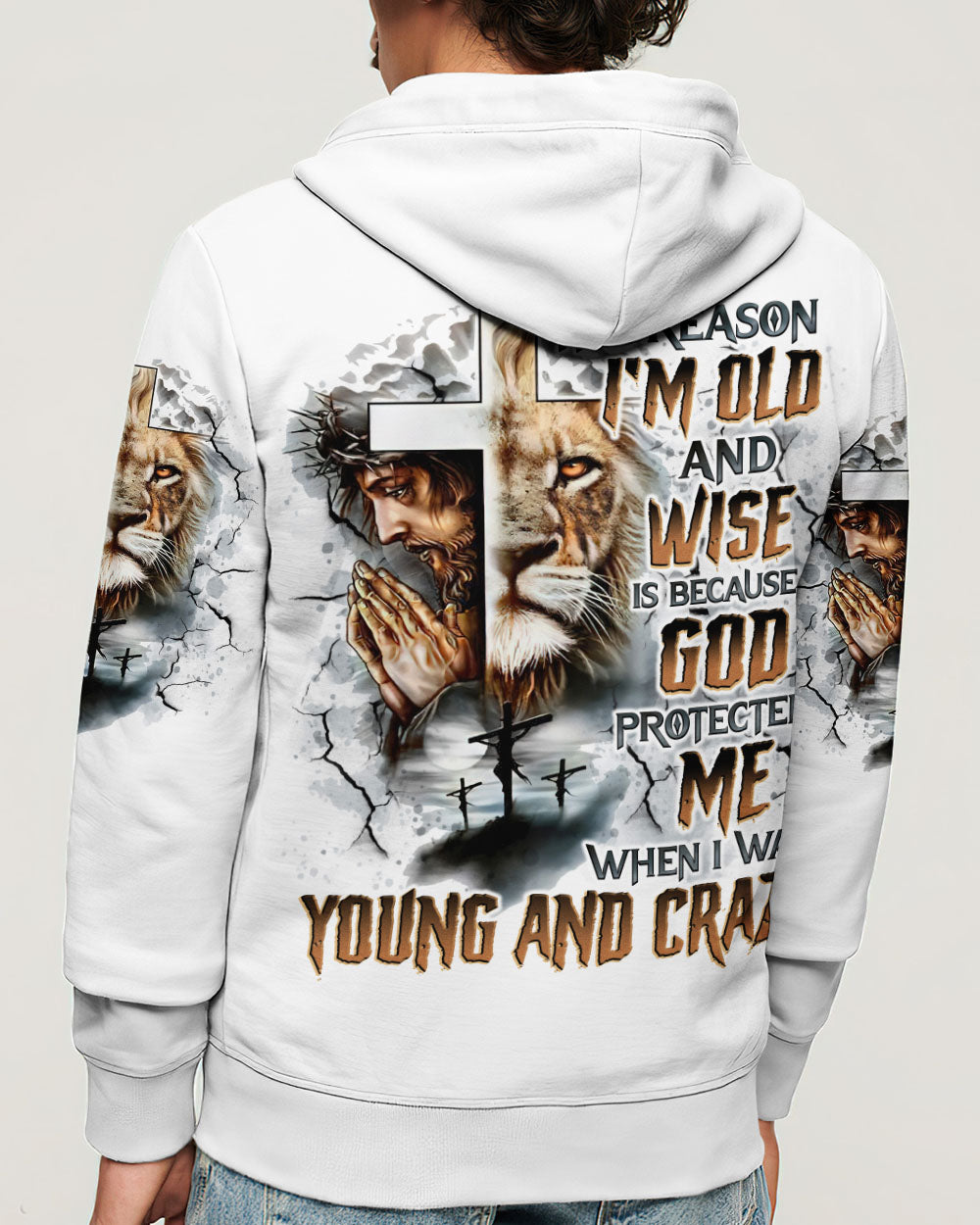 The Reason I’m Old And Wise Lion Men's All Over Print Shirt - Tlno0610251