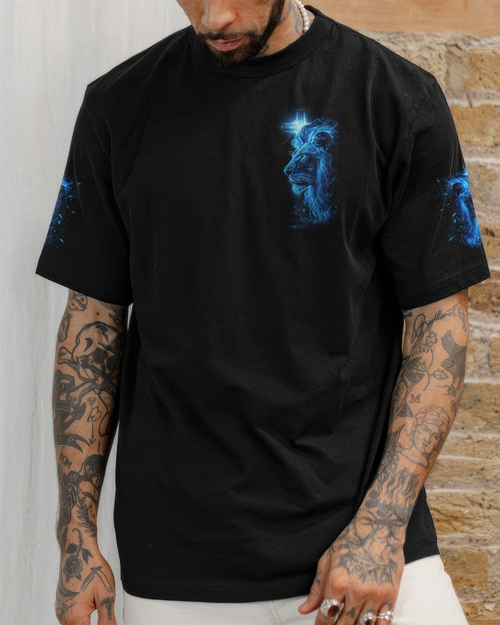 The Reason I’m Old And Wise Lion Men's All Over Print Shirt - Tlno0711251