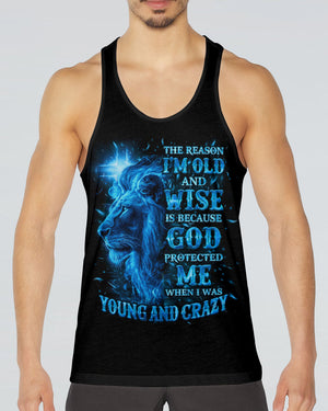 The Reason I’m Old And Wise Lion Men's All Over Print Shirt - Tlno0711251