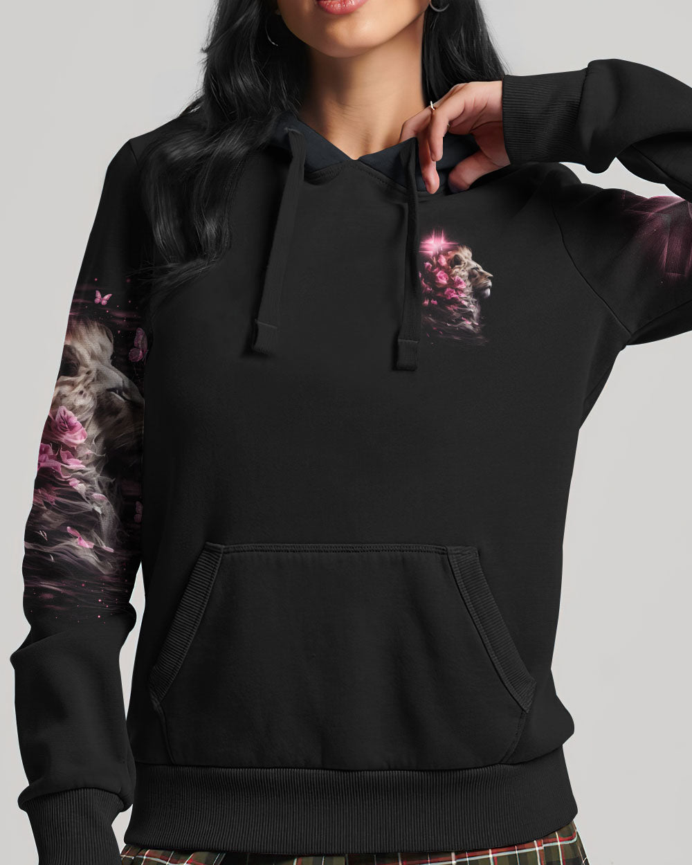 Lord Stood With Me Lion Women's All Over Print Shirt - Tlno0807244