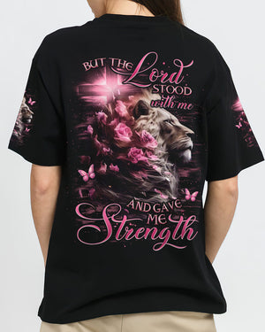 Lord Stood With Me Lion Women's All Over Print Shirt - Tlno0807244