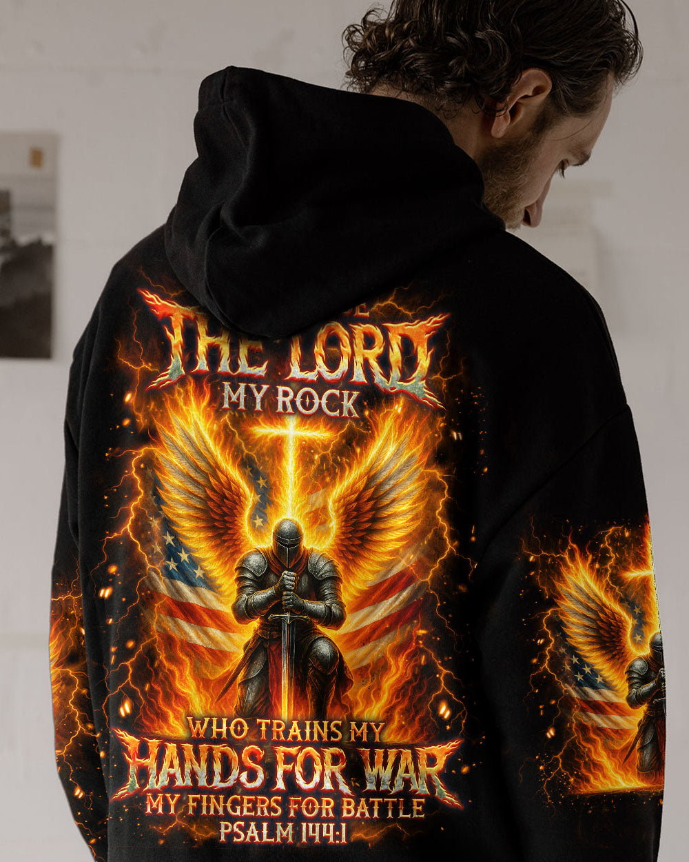 Blessed Be The Lord My Rock Men's All Over Print Shirt - Tlno0909252