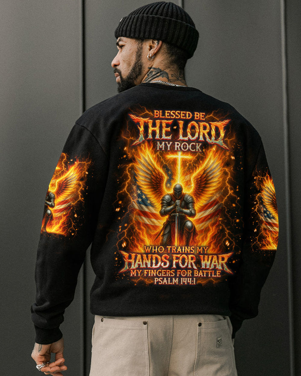 Blessed Be The Lord My Rock Men's All Over Print Shirt - Tlno0909252