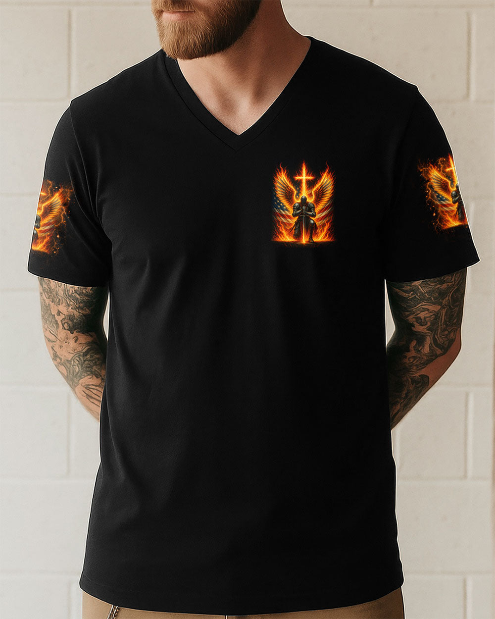 Blessed Be The Lord My Rock Men's All Over Print Shirt - Tlno0909252