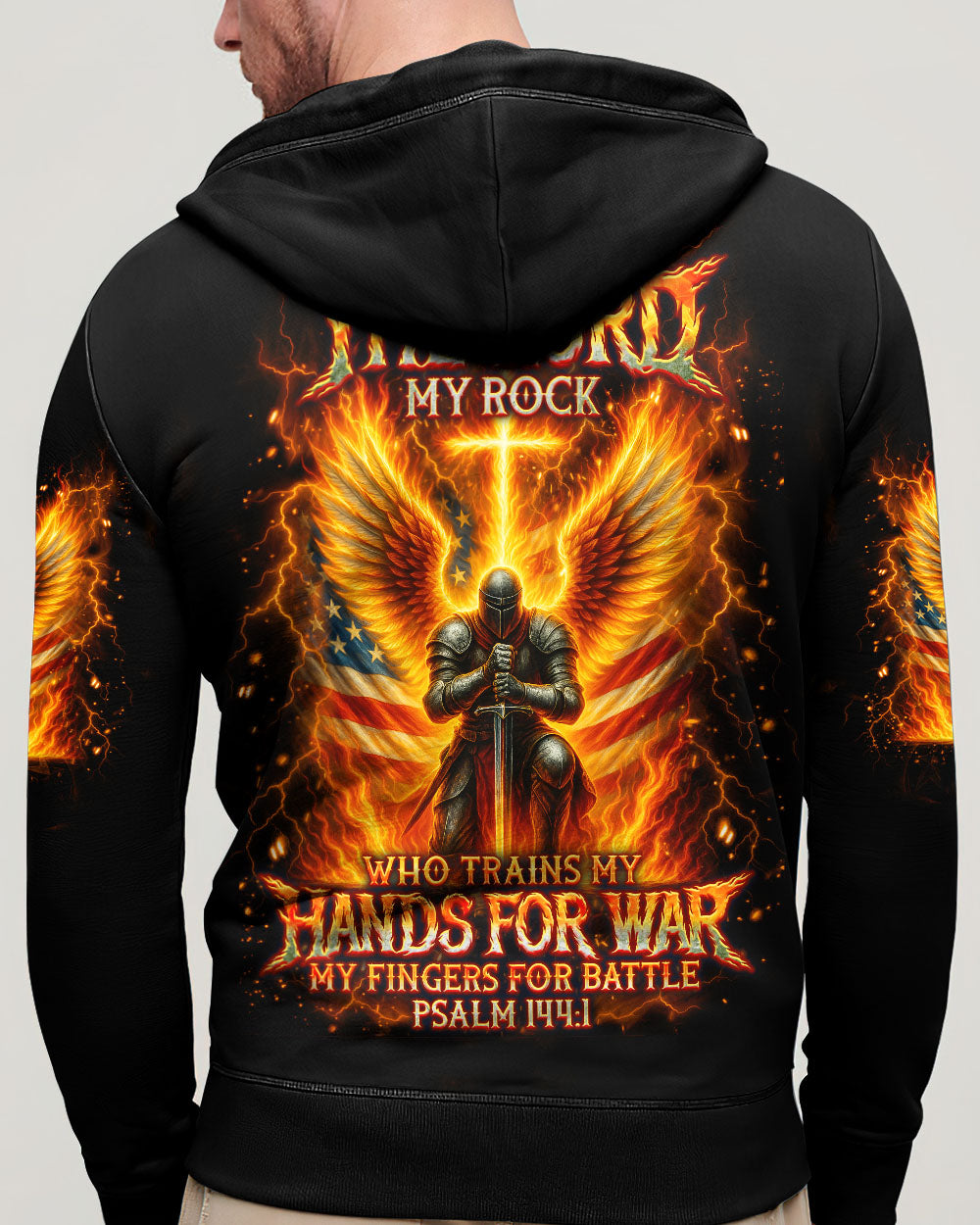Blessed Be The Lord My Rock Men's All Over Print Shirt - Tlno0909252