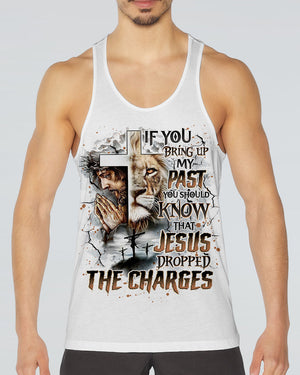 Jesus Dropped The Charges Lion Men's All Over Print Shirt - Tlno1009243