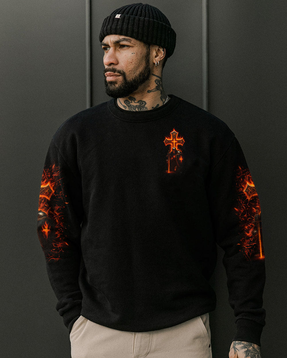 I'm A Warrior Of God Men's All Over Print Shirt  - Tlno1406253