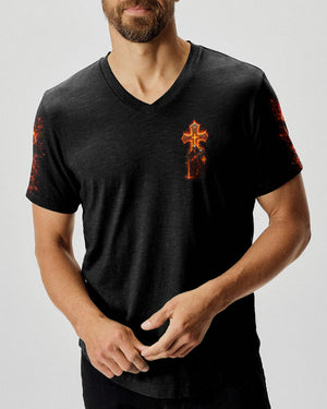 I'm A Warrior Of God Men's All Over Print Shirt  - Tlno1406253