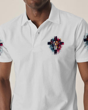 Fearless In Faith Lion Men's All Over Print Shirt - Tlno1410251