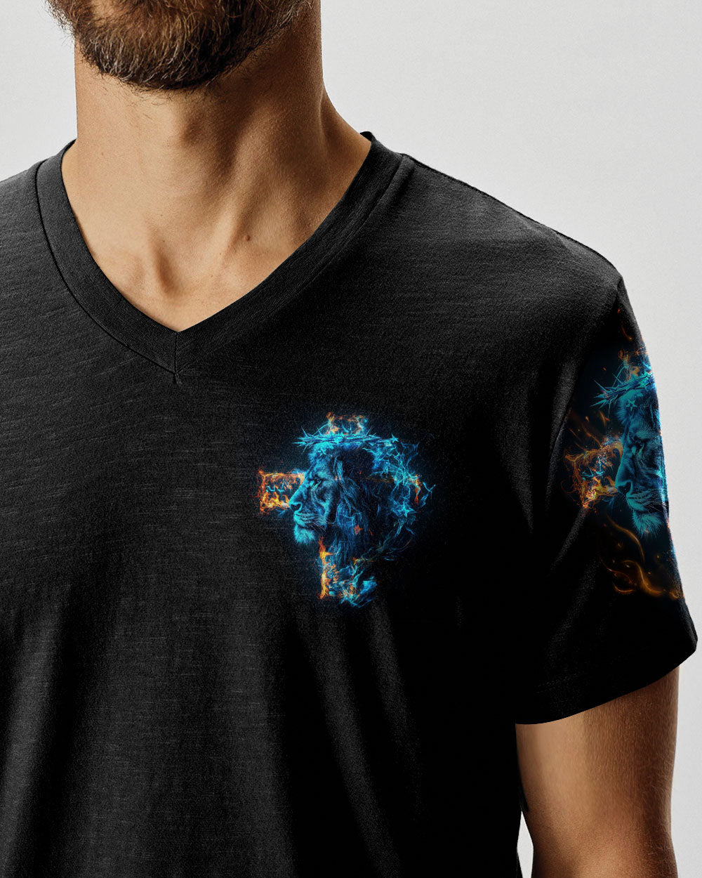 Way Maker Miracle Worker Cross Lion Men's All Over Print Shirt - Tlno1504244