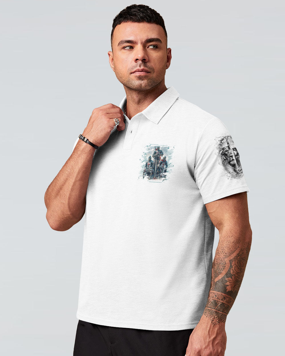 I'm A Warrior Of God Men's All Over Print Shirt - Tlno1709241