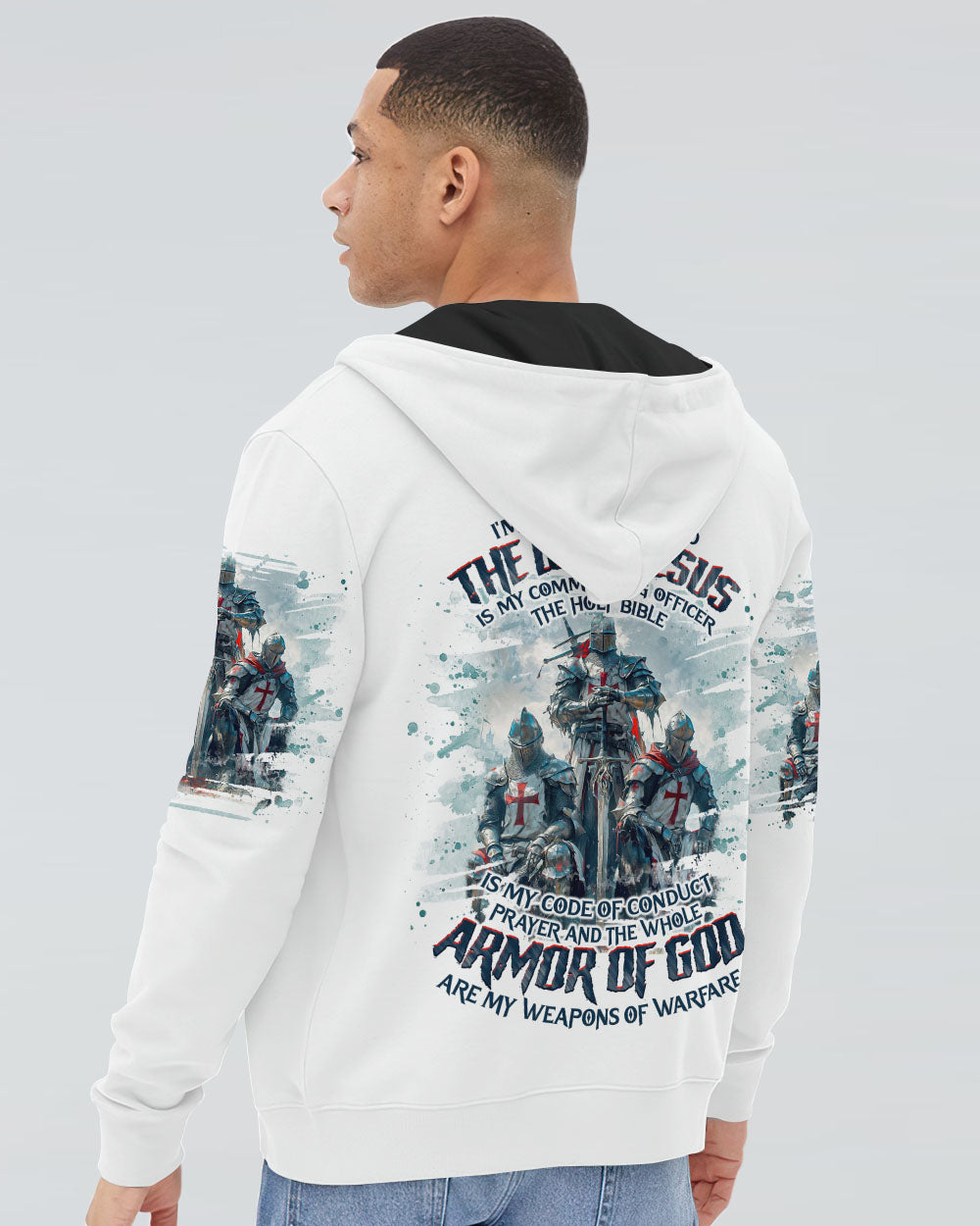 I'm A Warrior Of God Men's All Over Print Shirt - Tlno1709241