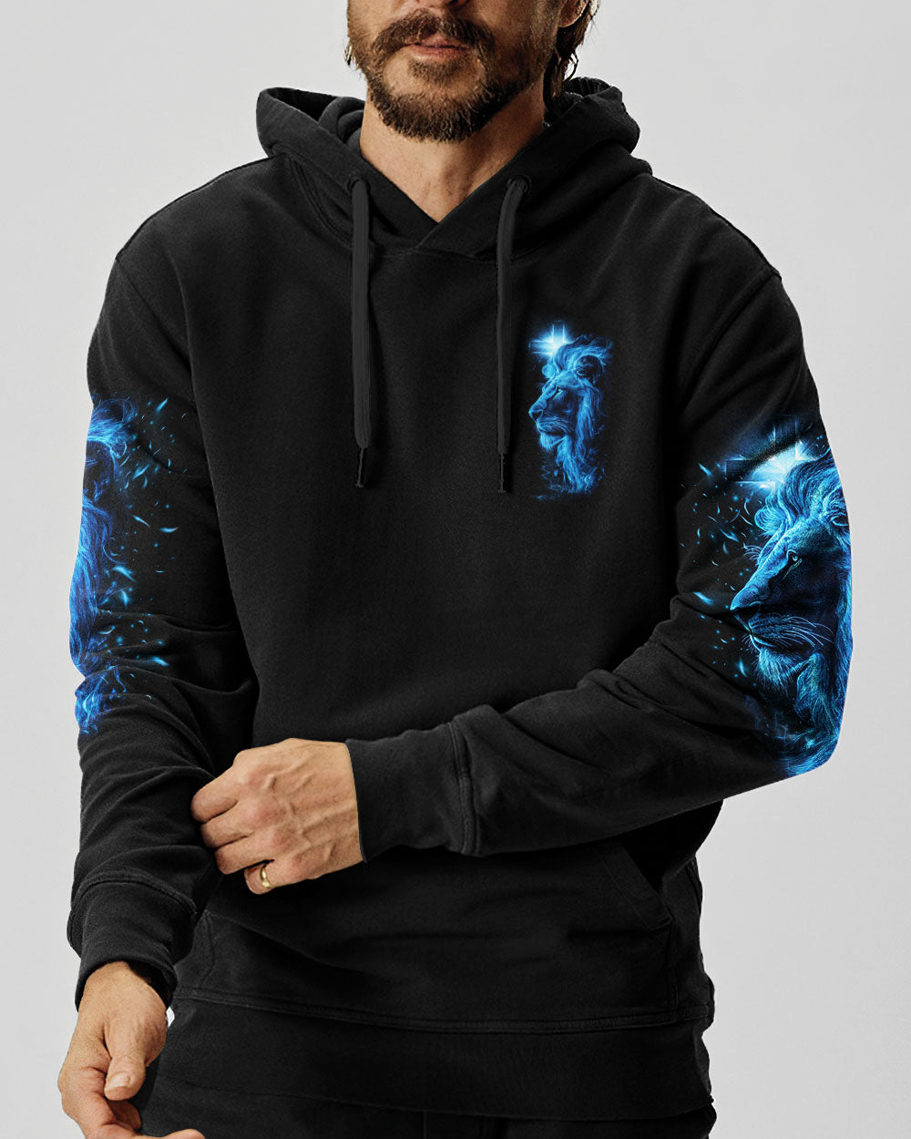 Jesus Dropped The Charges Lion Men's All Over Print Shirt - Tlno1811244