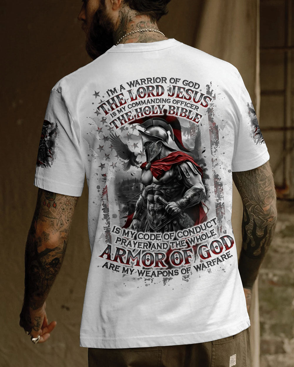 I'm A Warrior Of God Warrior Men's All Over Print Shirt - Tlno1912242