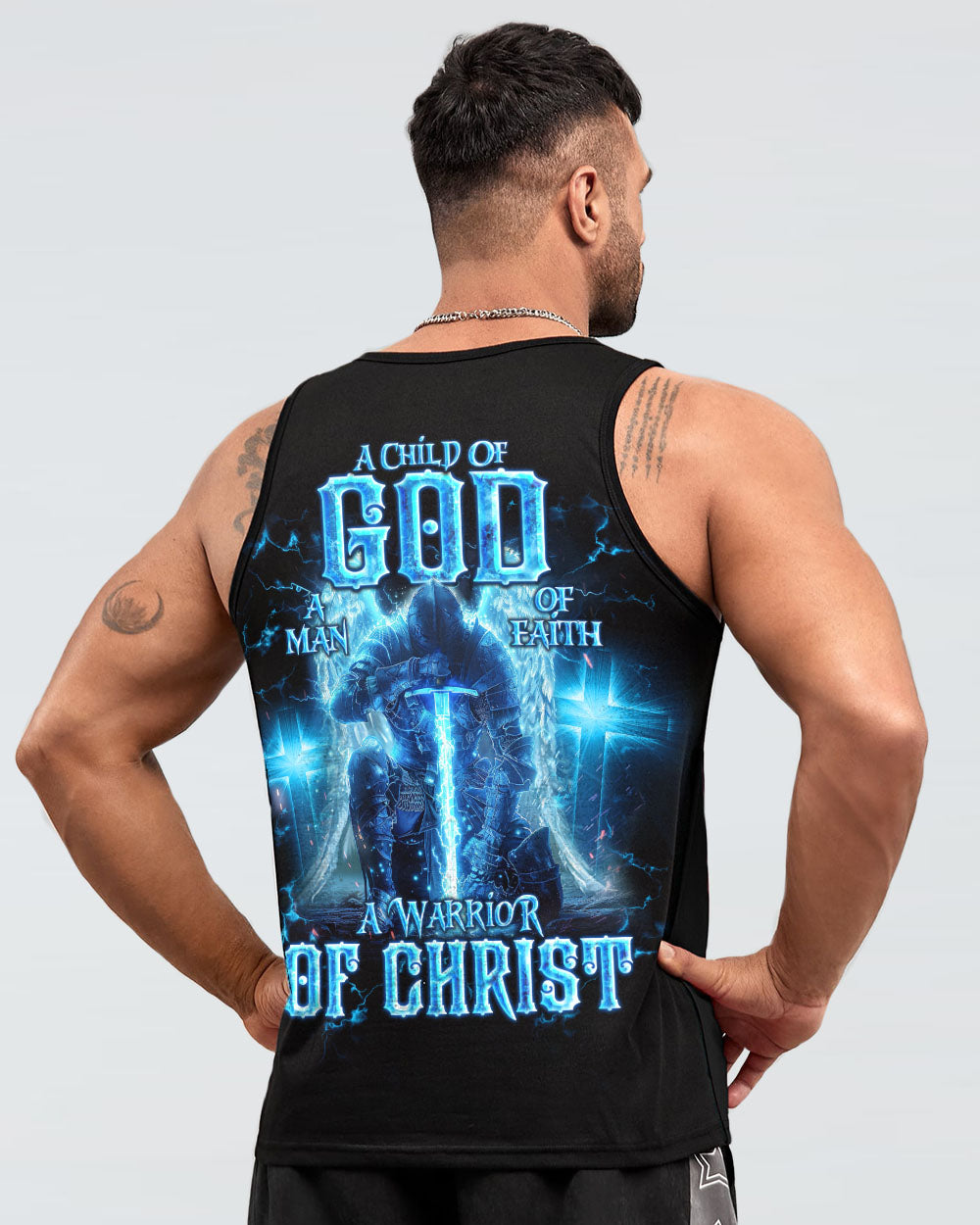 A Warrior Of Christ Men's All Over Print Shirt - Tlno2003244