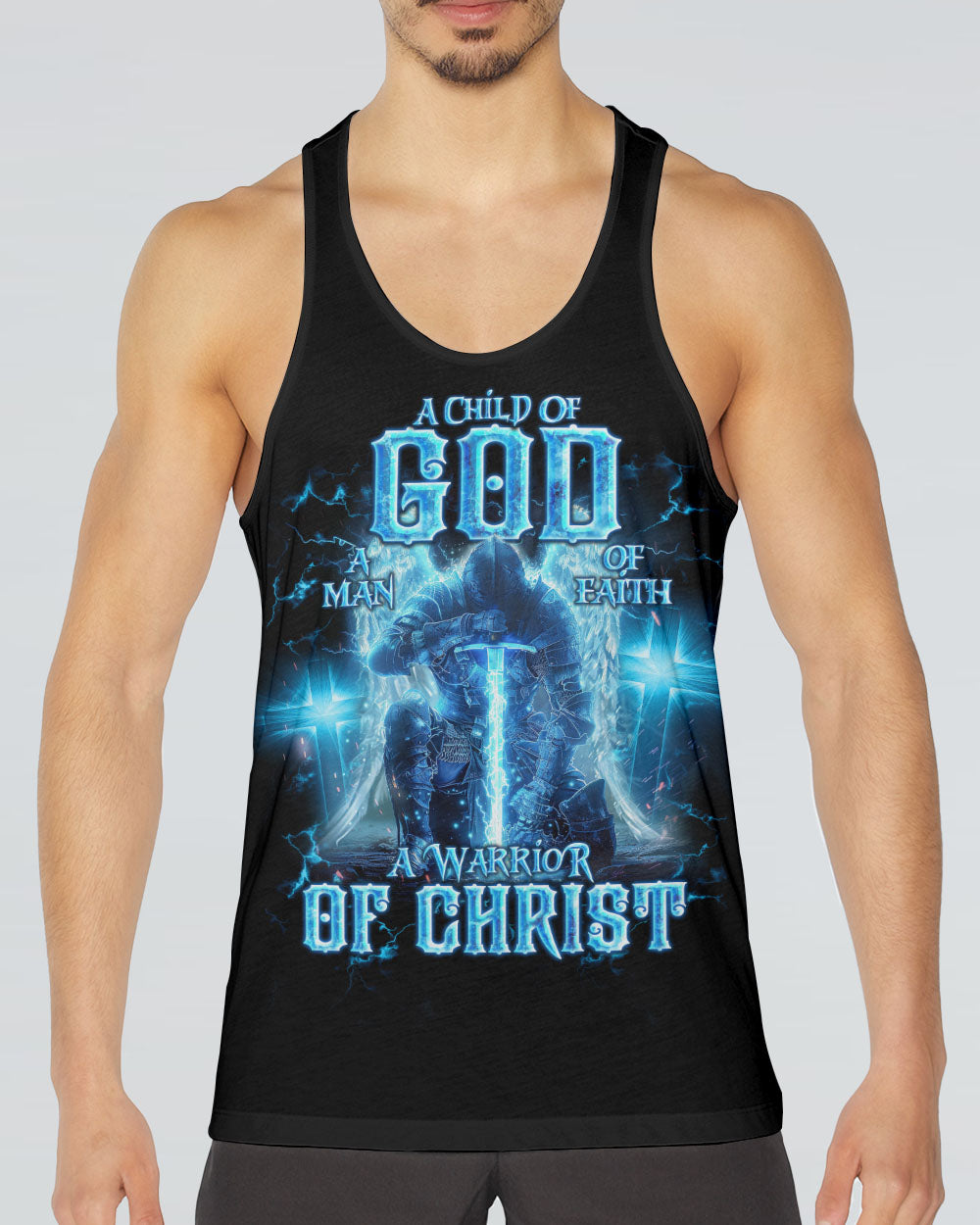 A Warrior Of Christ Men's All Over Print Shirt - Tlno2003244