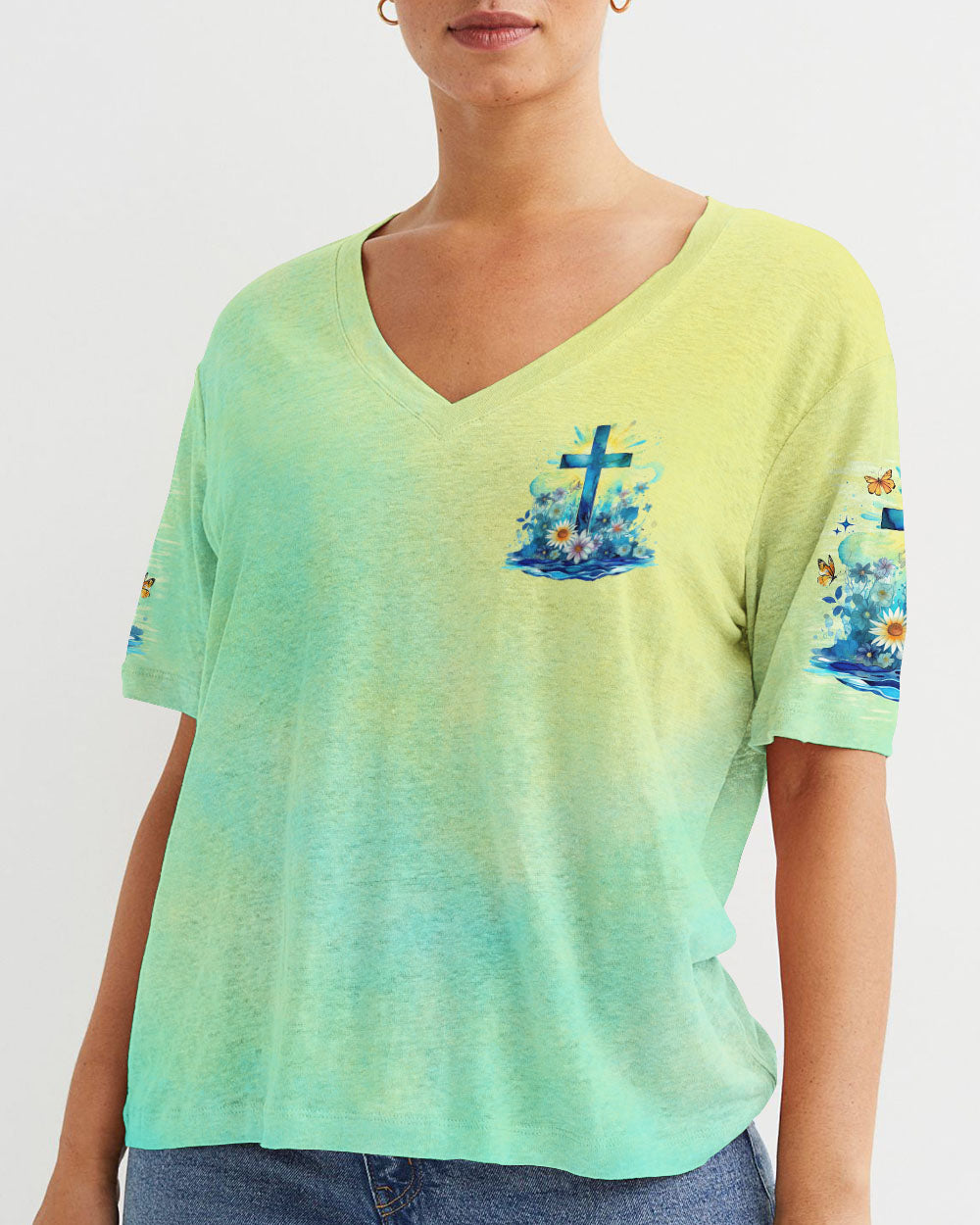 With God All Things Are Possible Women's All Over Print Shirt - Tlno2005243
