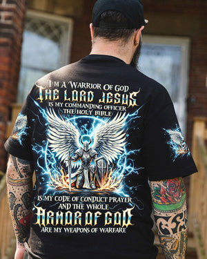 I'm A Warrior Of God Men's All Over Print Shirt - Tlno2102253