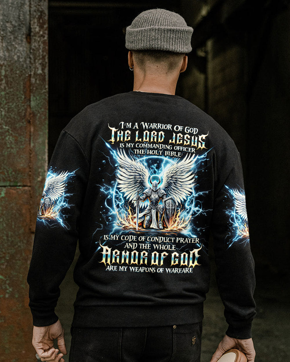 I'm A Warrior Of God Men's All Over Print Shirt - Tlno2102253