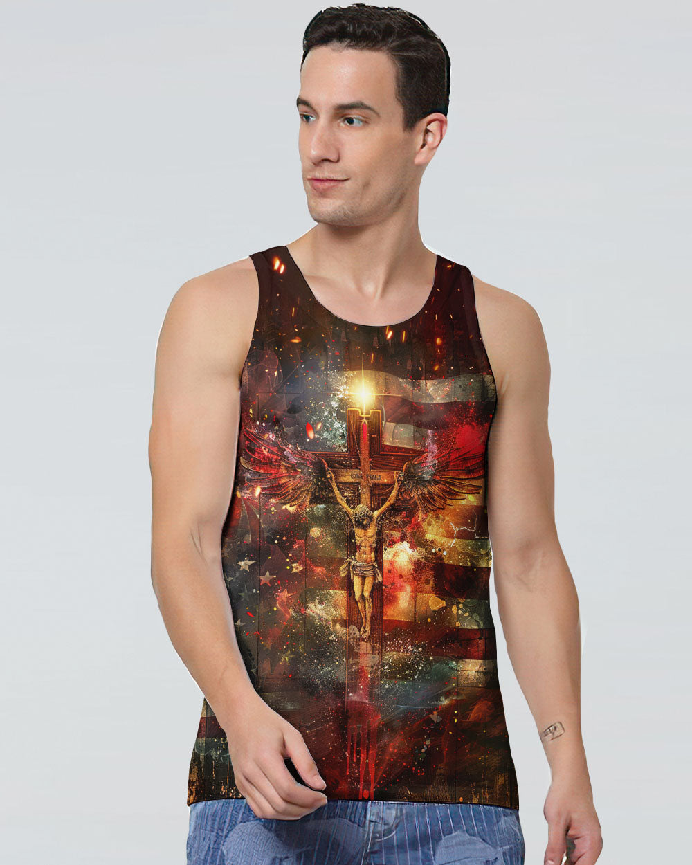 I Only Kneel For One Man Men's All Over Print Shirt - Tlno2203244