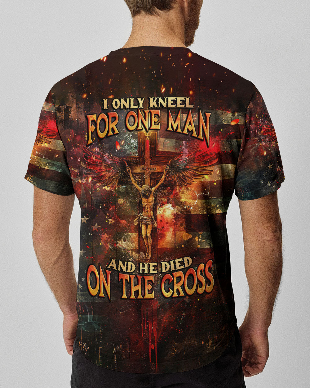 I Only Kneel For One Man Men's All Over Print Shirt - Tlno2203244