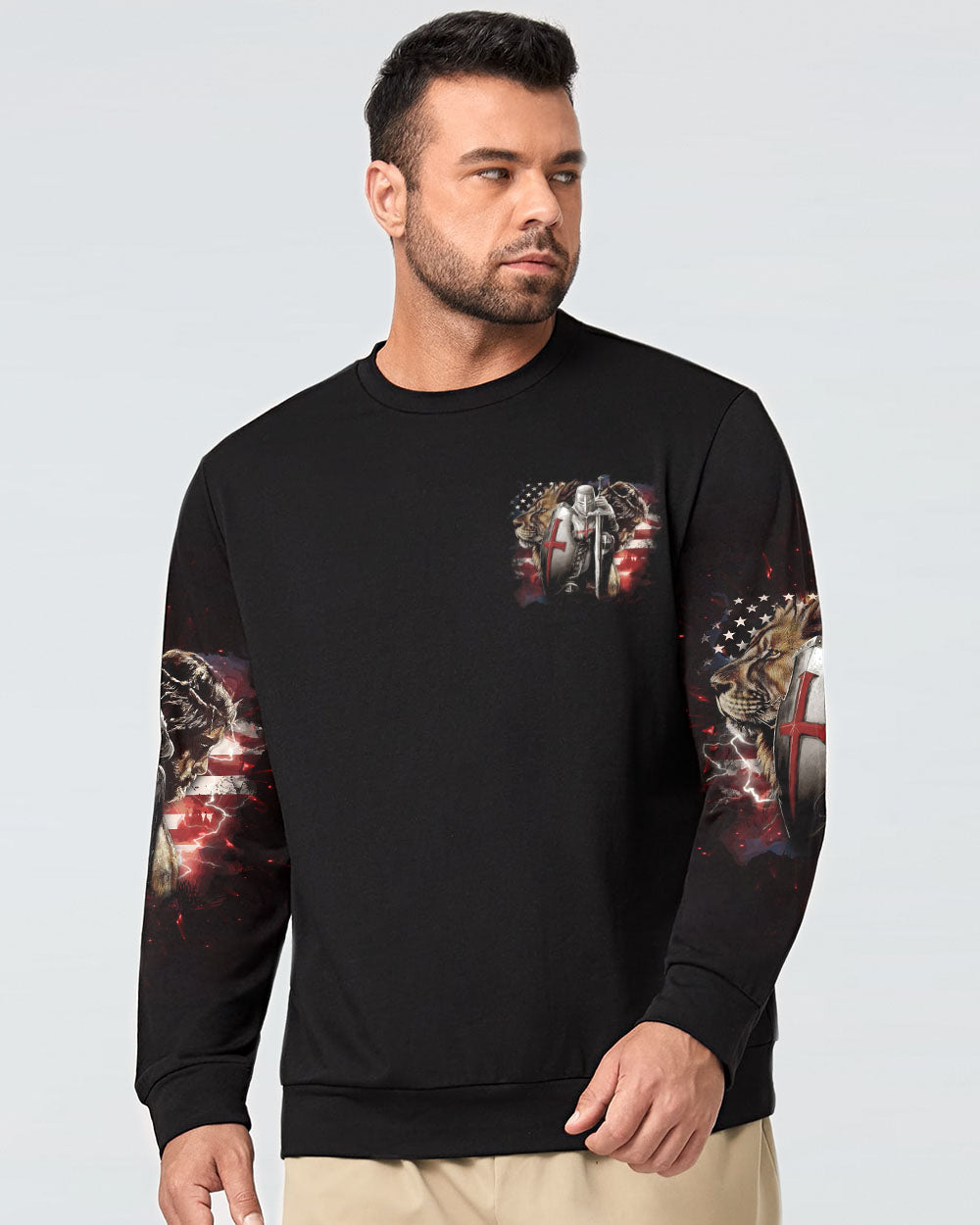 I'm A Warrior Of God Men's All Over Print Shirt - Tlno2204243