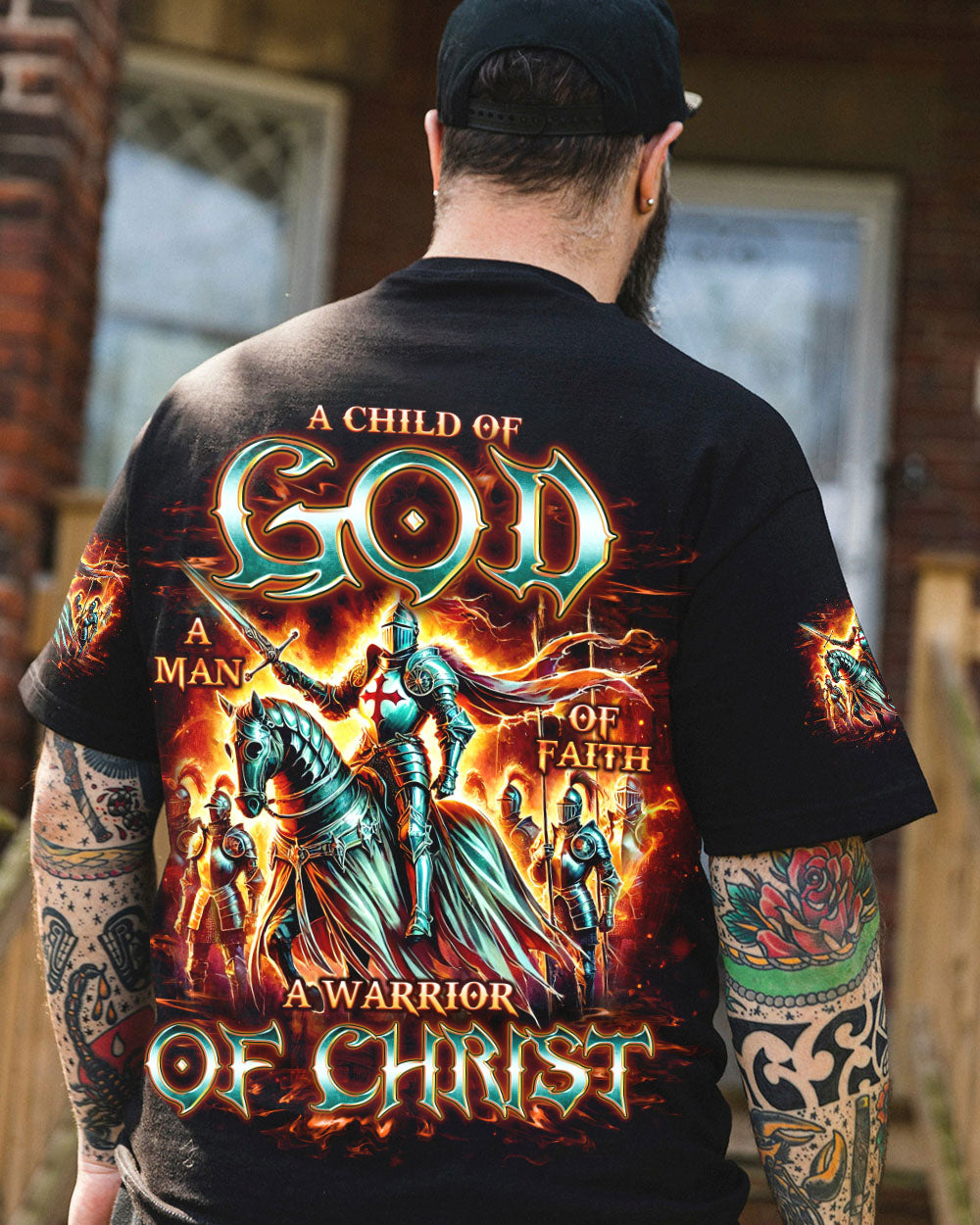 I'm A Warrior Of God Men's All Over Print Shirt - Tlno2208243