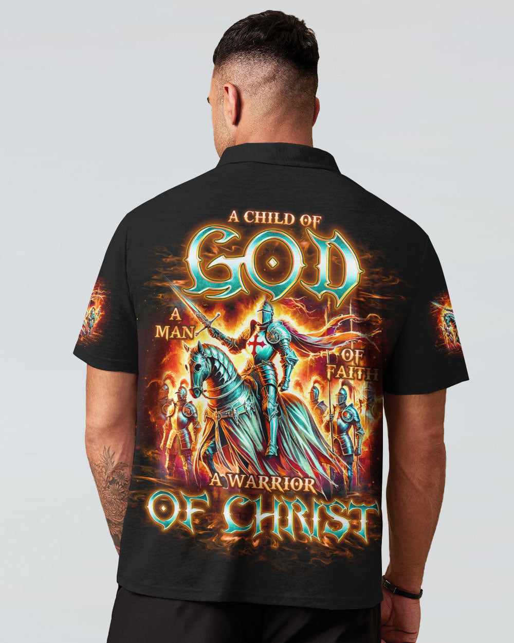 I'm A Warrior Of God Men's All Over Print Shirt - Tlno2208243