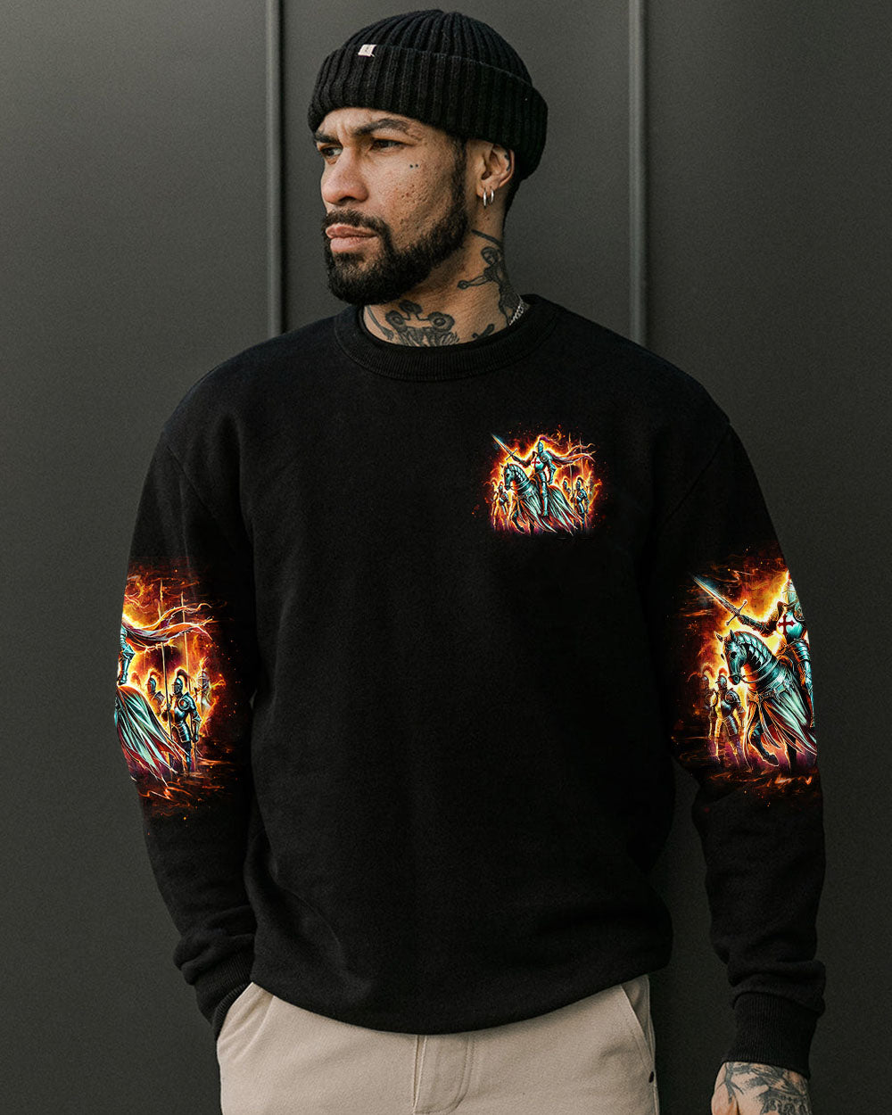 I'm A Warrior Of God Men's All Over Print Shirt - Tlno2208243