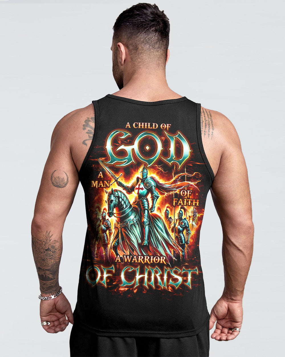 I'm A Warrior Of God Men's All Over Print Shirt - Tlno2208243