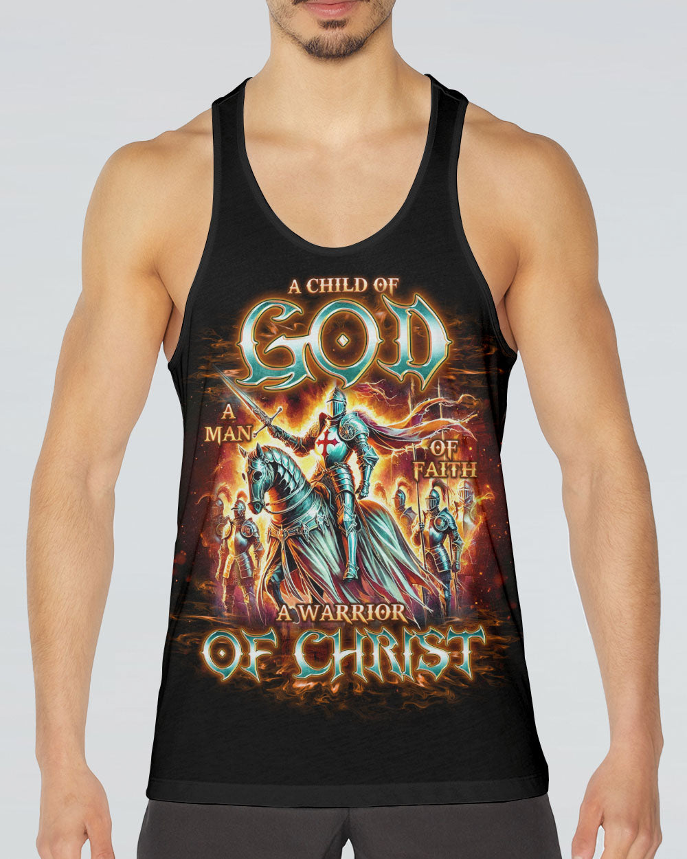 I'm A Warrior Of God Men's All Over Print Shirt - Tlno2208243