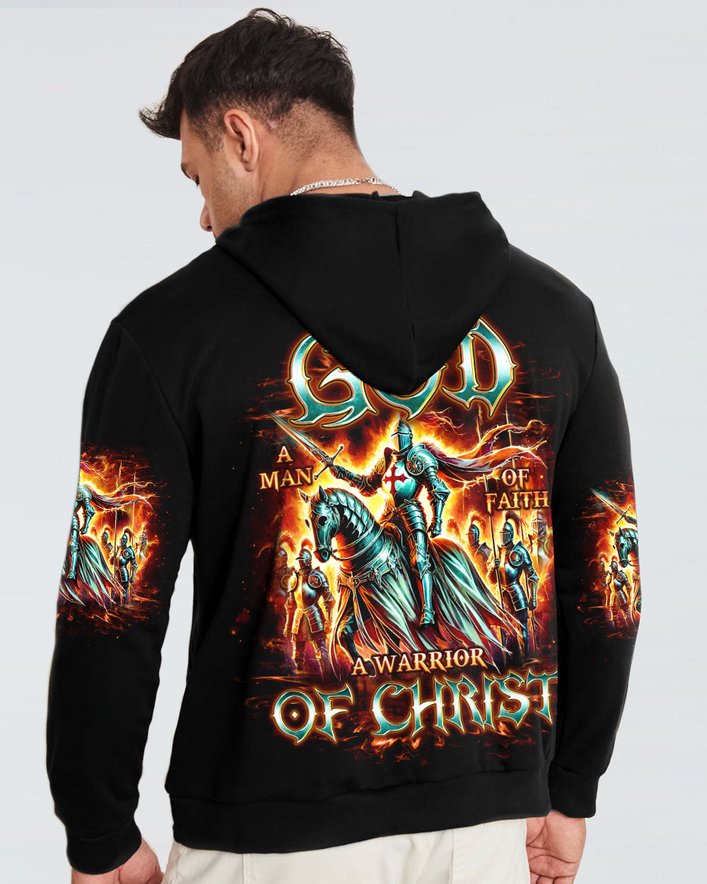 I'm A Warrior Of God Men's All Over Print Shirt - Tlno2208243
