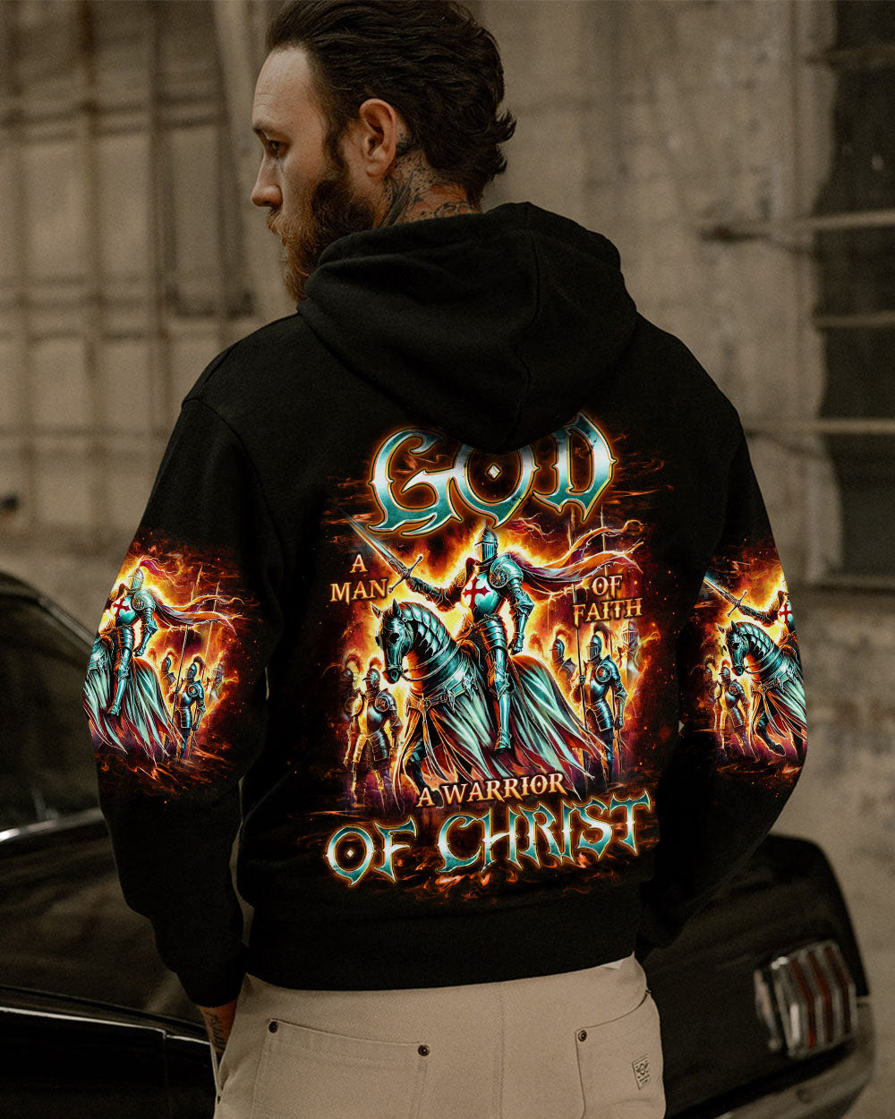 I'm A Warrior Of God Men's All Over Print Shirt - Tlno2208243