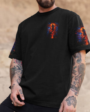 I Only Kneel For One Man Warrior Men's All Over Print Shirt - Tlno2506253