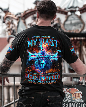 Jesus Dropped The Charges Lion Men's All Over Print Shirt - Tlno2606244
