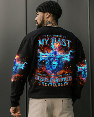 Jesus Dropped The Charges Lion Men's All Over Print Shirt - Tlno2606244